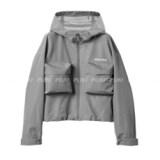 미우미우 테크 캔버스 블루종 스틸 그레이