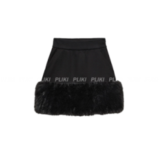 프라다 프라다 스웨트스커트 블랙