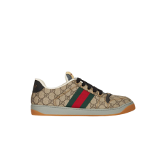 구찌 더티 올드 플라워 스크리너 스니커즈