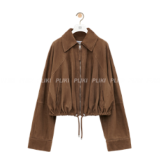 로에베 벌룬 재킷 - 스웨이드 램스킨