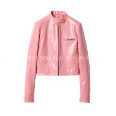 미우미우 나플락 재킷 핑크