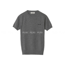 미우미우 캐시미어 스웨터 슬레이트 그레이