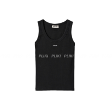 미우미우 립 조직 니트 탱크탑