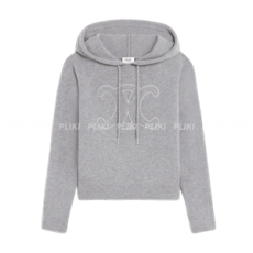 셀린느 트리옹프 후디 울 캐시미어