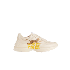 구찌 타이거 프린트 라이톤 스니커즈