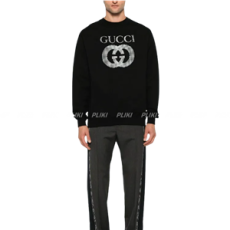 구찌 인터로킹 G-아플리케 스웨트셔츠