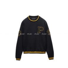 프라다 코튼 플리스 스웨트셔츠