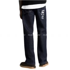 디올 아카이브 라벨 코튼 데님 헤리티지 진 블루