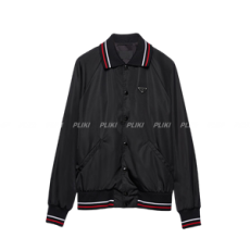 프라다 리나일론 자켓 블랙