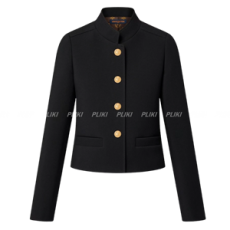 루이비통 LV 버튼 오피서 재킷