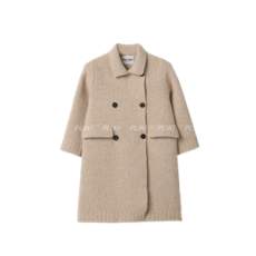 미우미우 울 재킷 베이지