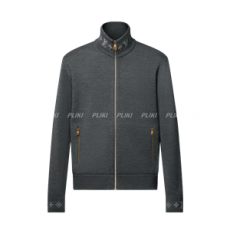 루이비통 더블 페이스 니트 울 트래블 블루종