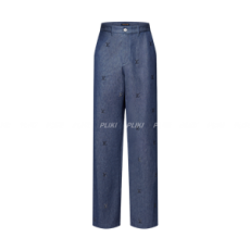 루이비통 엠벨리시드 데님 파자마 팬츠