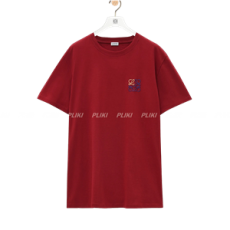 로에베 아나그램 코튼 티셔츠 레드