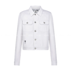 디올 버터플라이 데님 자켓