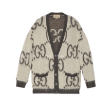 구찌 리버시블 GG 모헤어 가디건