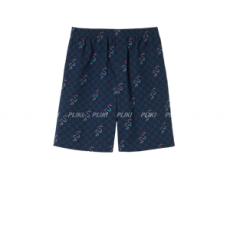 구찌 프린트 코튼 립스탑 쇼츠