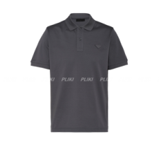 프라다 피케 폴로 셔츠 아이언 그레이