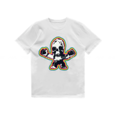 크롬하츠 포티 해리스 티터 숏슬리브 티셔츠 화이트