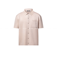 루이비통 모노그램 엠보싱 반팔 니트 셔츠