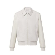 루이비통 디보싱 모노그램 믹스 가죽 블루종