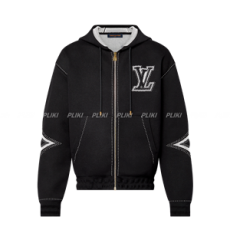 루이비통 그래픽 인따르시아 지퍼 코튼 후디 1AFXKW