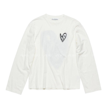 아크네 스튜디오 릴랙스핏 로고 롱슬리브