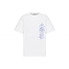 디올 × Hylton Nel 아트워크 티셔츠