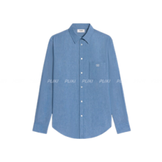 셀린느 루즈 셔츠 - 샴브레이 코튼