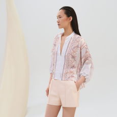 에르메스 기파르 팔메트 페인터 블라우스