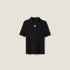 미우미우 비스코스 터틀넥 니트 스웨터