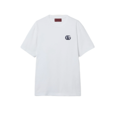 구찌 GG 코튼 저지 티셔츠 화이트