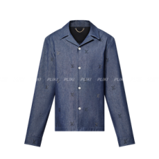 루이비통 엠벨리시드 데님 파자마 셔츠