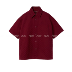 구찌 오버사이즈 GG 코튼 셔츠