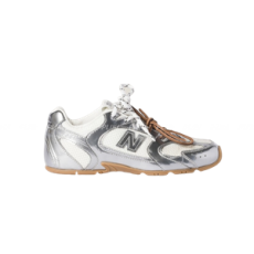 뉴발란스 X 미우 미우 530 SL 메탈릭 메쉬 스니커즈