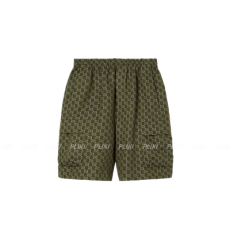 구찌 GG 섀도우 코튼 자카드 쇼츠