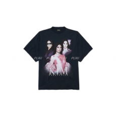 발렌시아가 킴 K 오버사이즈 티셔츠