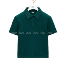 로에베 코튼 폴로 셔츠 그린