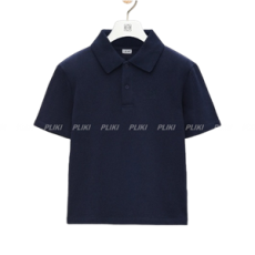 로에베 코튼 폴로 셔츠 네이비