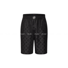 루이비통 모노그램 무아르 자카드 실크 쇼츠