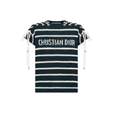 디올리비에라 레이스 캡 슬리브 니트