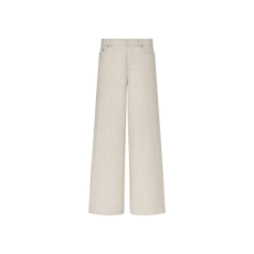 디올 에크루 플레어 데님 팬츠