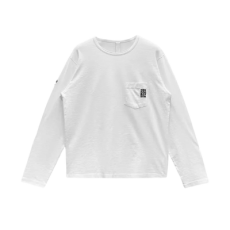 크롬하츠 GRP 포켓 루닉 롱슬리브 티셔츠 화이트
