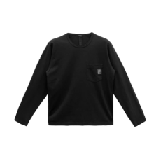 크롬하츠 GRP 포켓 루닉 롱슬리브 티셔츠 블랙