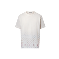 루이비통 그라디언트 코튼 티셔츠 화이트 1AHUG5