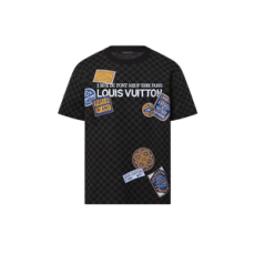 루이비통 다미에 반팔 시그니처 크루넥