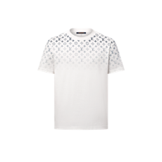 루이비통 그라디언트 코튼 티셔츠 화이트