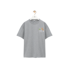 로에베 x 스나후지타 아나그램 져지 티셔츠 그레이