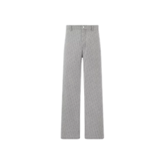 디올 오블리크 카펜터 진 그레이 코튼 데님