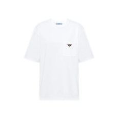 프라다 저지 티셔츠 화이트